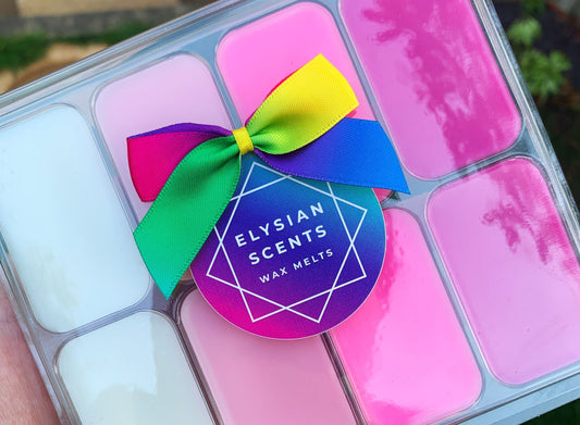Box of luxury wax melts