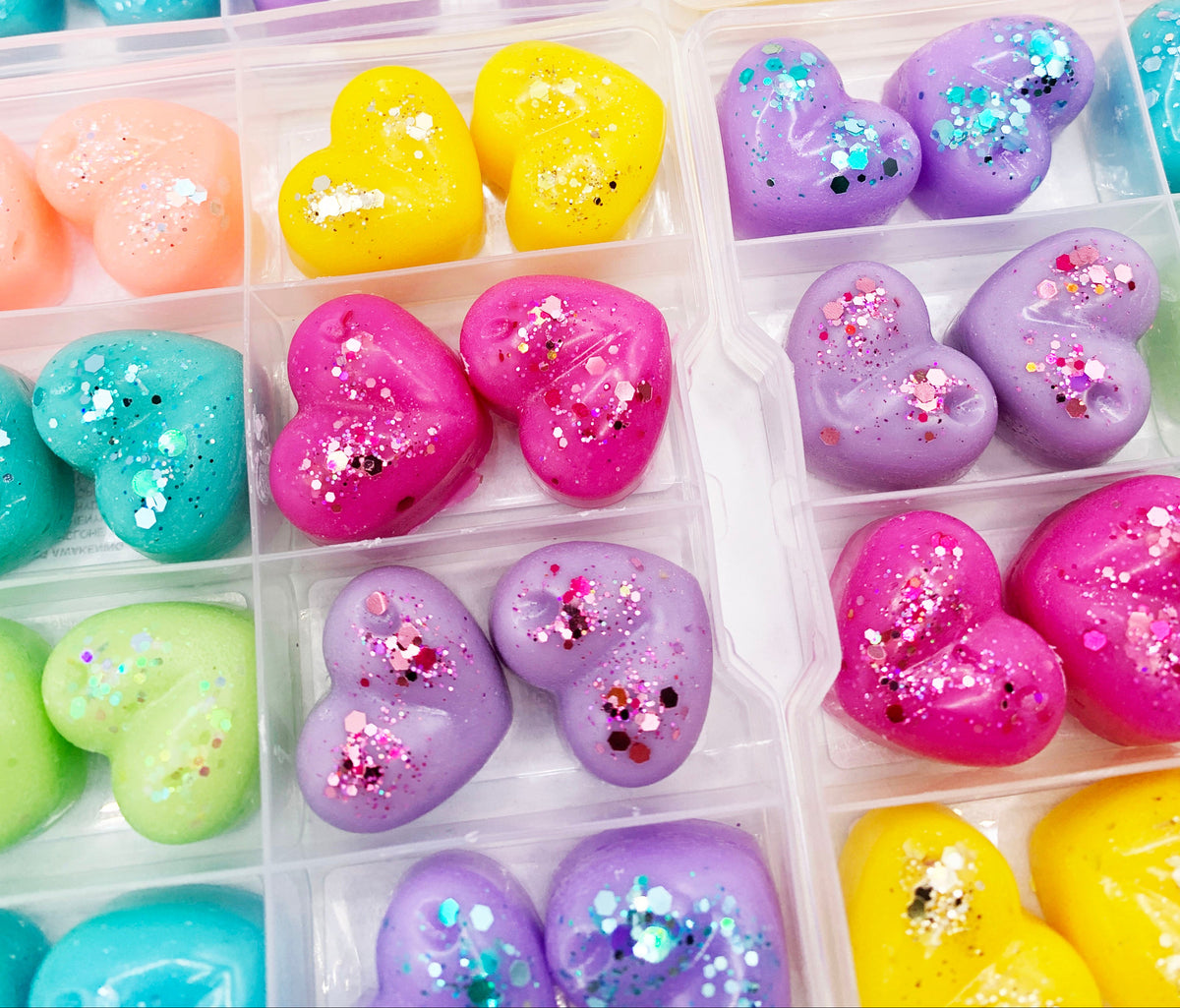 Elysian Scents Wax Melts hearts